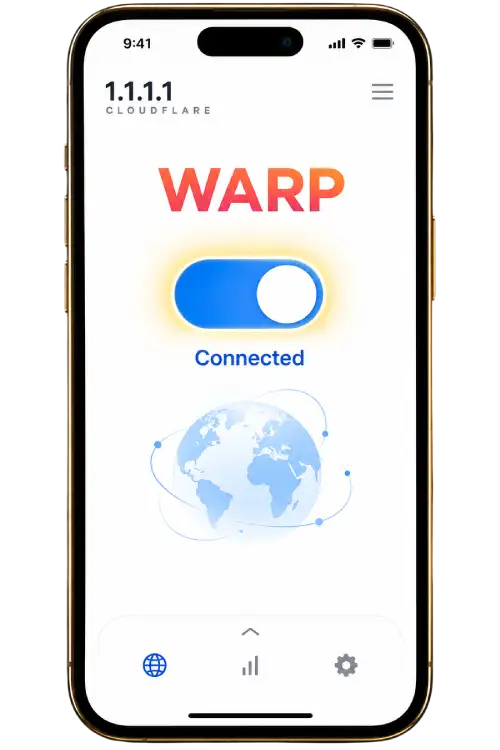 Illustrated app example: Check the connection